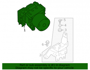 ABS АБС Mitsubishi Outlander 22-26 2.5 под радар