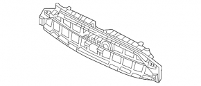 Каркас решетки радиатора grill Audi A4 B9 20-25 S-line