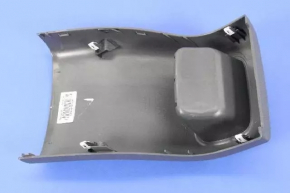 Накладка центральной консоли задняя Dodge Dart 13-14 черная, царапины