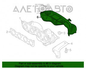 Защита коллектора Hyundai Tucson 16-18 2.0 awd