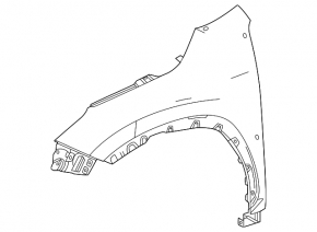 Крило переднє праве Lexus NX 22-25