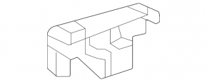Кріплення радіатора праве Lexus NX 22-25