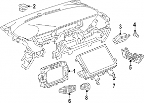 Щиток приладів Chevrolet Bolt EUV 22-23