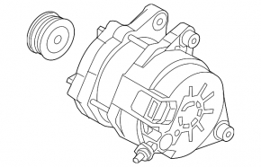 Генератор Mazda 3 19-21 2.5 АКПП Mexico built