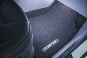 Комплект килимків Kia Niro 17-22 HEV, PHEV чорний, тканина