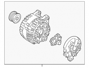 Генератор Volvo V90 18-21 T5, T6