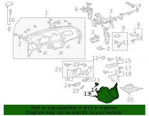 Нижняя шахта Lexus RX300 RX330 RX350 RX400h 04-08 серая