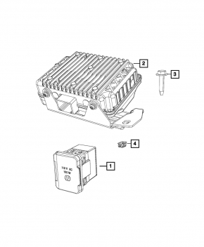Inverter Module Jeep Cherokee KL 14-17