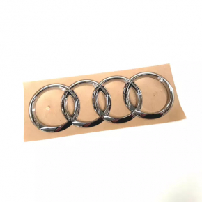 Емблема Audi кришки багажника Audi A3 8V 15-20 хром