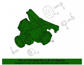 Задний дифференциал редуктор Audi A4 B9 17-25 110к