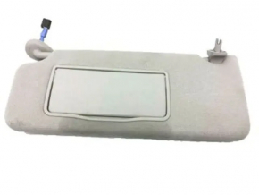 Козырек левый Honda Accord 18-22 серый WISTERIA LIGHT GRAY, без крючка, с подсветкой