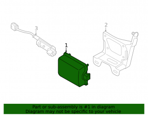 Радар круиз Mitsubishi Outlander 14-22