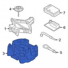 Пенопласт под инструмент Ford Fusion mk5 13-20 hybrid