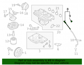 Щуп масляный Hyundai Elantra AD 17-20 1.4