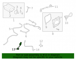 Лямбда-зонд первый Ford Edge 19-24 2.0T