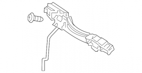Механизм ручки двери передней правой Mazda CX-9 16-23
