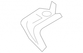 Кронштейн опоры капота Toyota Rav4 19-24