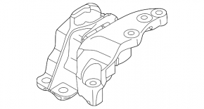 Подушка двигуна права Mitsubishi Outlander 22-26 2.5