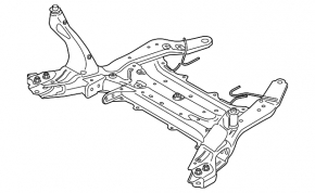 Подрамник передний BMW X1 F48 16-22