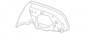 Корпус дзеркального елемента правий BMW X2 F39 18-23 Shadow-Line