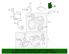 Air Conditioner AC Amplifier Control Module Toyota Avalon 05-07