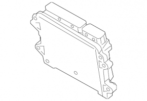 Блок ECU компьютер двигателя Mazda 6 14-17 2.5