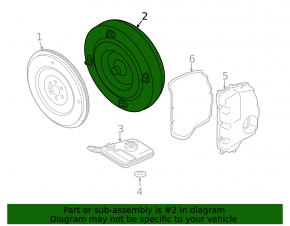 Гидротрансформатор Ford Fusion mk5 13-20 2.0T