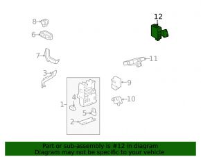 WINDSHIELD WIPER RELAY Управление стеклоочистителями Lexus RX300 RX330 RX350 RX400H 04-09