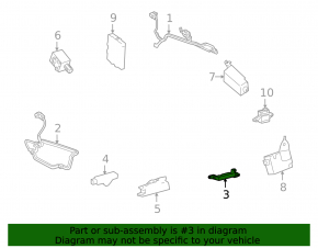 Antenna Keylessl Module Lexus CT200h 11-17