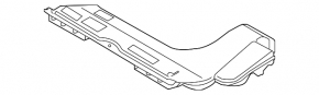 Повітроприймач Hyundai Sonata 16-17 hybrid
