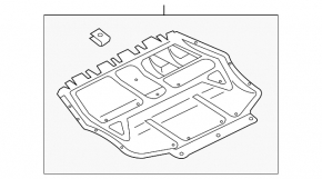 Захист двигуна VW Passat b8 16-19 USA