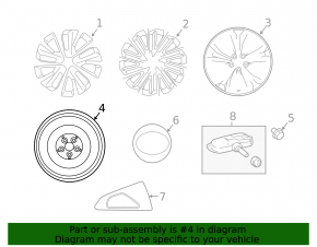 Запасное колесо докатка Toyota Rav4 19-25 R18 165/90