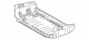 Корито багажника Toyota Sienna 21-26