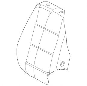Пасажирське сидіння VW Tiguan 18-21 без Airbag, тканина сіра