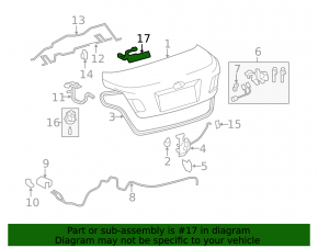 Кнопка открытия багажника Toyota Camry v40 07-09