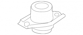 Подушка двигуна ліва Mercedes R-class W251 06-13 M272, M273