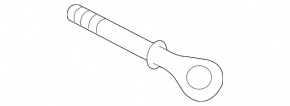 Буксировочный крюк Lexus GS300 GS350 GS430 GS450h 06-11