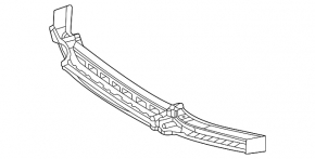 Абсорбер переднего бампера Mercedes W167 GLE 350 450 20-23 AMG pkg