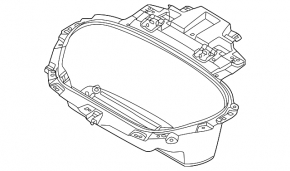 Корито переднього багажника Volvo C40 22-24