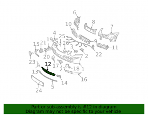 Нижняя решетка переднего бампера Mercedes W211 E55 03-06 AMG