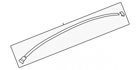Накладка крыши правая Subaru Impreza 4d 17-23 GK