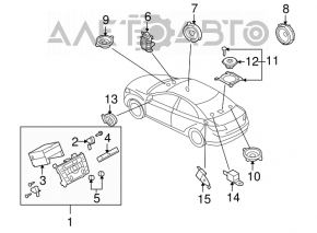 Головное устройство Mazda6 09-13