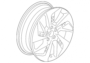 Диск колесный R18 Honda CRV 12-16