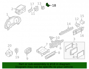 Датчик качества воздуха Module Audi A4 B8 08-16