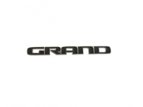 Эмблема Grand Cherokee двери передней правой Jeep Grand Cherokee WK2 18-21 черная с хромом