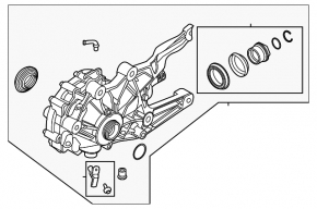 Редуктор передний Ford Explorer 20-25 2.3T AWD