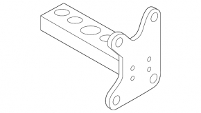 Кронштейн фаркопа правый Land Rover Range Rover Velar 18-23