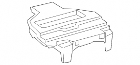 Бокс багажника Toyota Prius 50 19-22