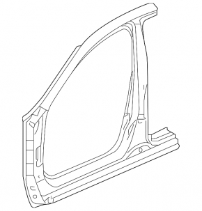 Стойка кузова центральная правая Acura ILX 13-22