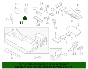 Кнопка start\stop Nissan Sentra 20-24